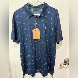 William Murray Tito's Blue Polo Shirt